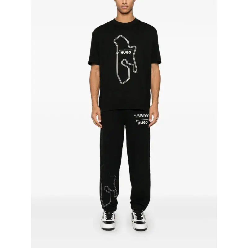 HUGO BOSS Logo print Track Pants-1