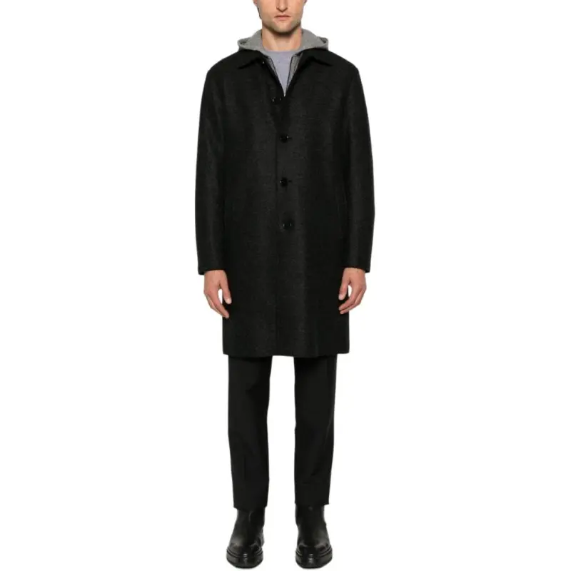 HARRIS WHARF LONDON Wool Coat-1