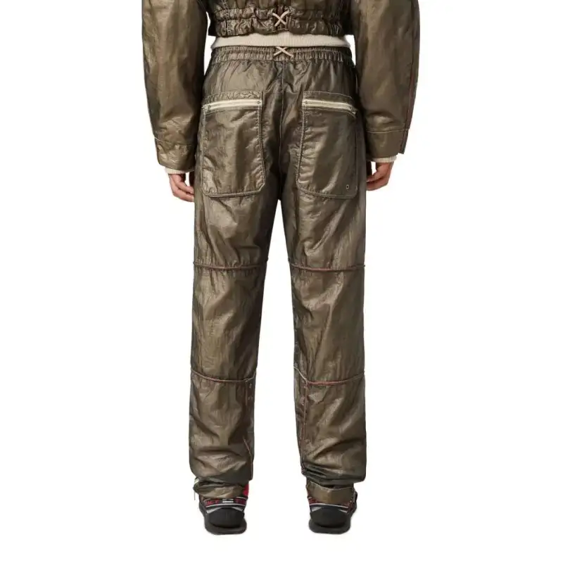 DIESEL Casual Pants Men's Gray Green-2