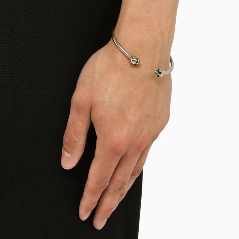 Alexander McQueen Double Skull Bangle-5