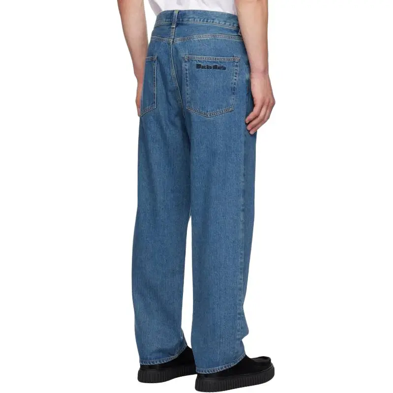 WACKO MARIA Jeans Men Blue-2