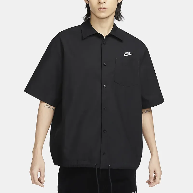 Nike Club Shirts Men Black-3