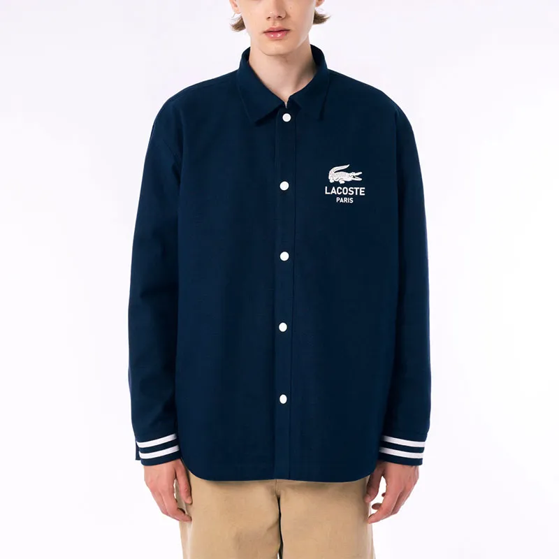 LACOSTE Jackets & Coats Men's Marine Blue-5