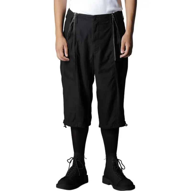 Yohji Yamamoto Ground Y SS25 Casual Shorts Unisex Black-7