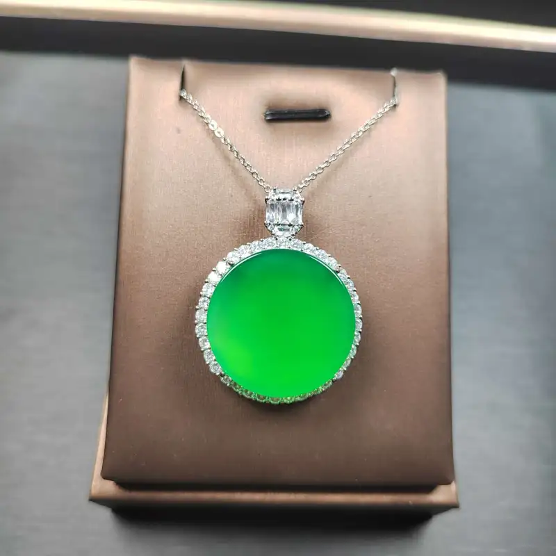 Gifts Chalcedony Necklaces Unisex-5