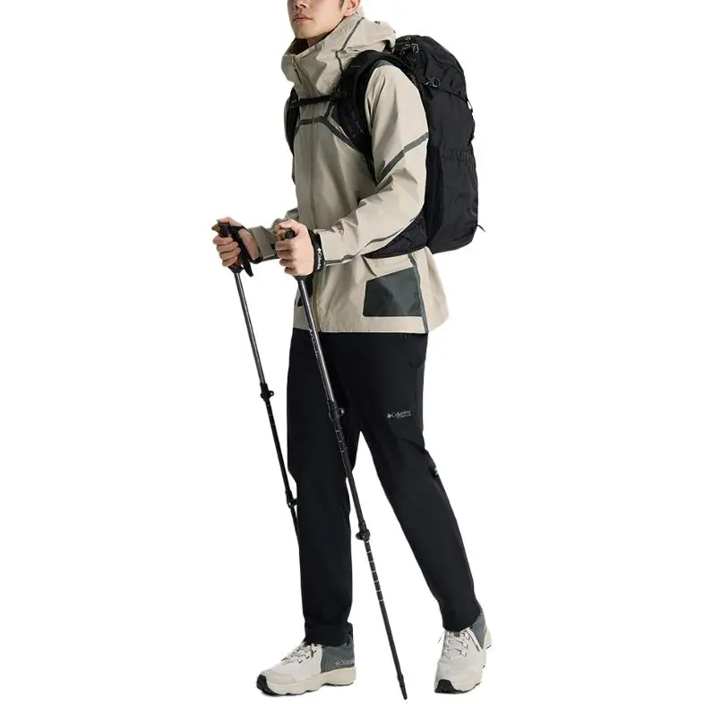 Columbia TITANIUM Windproof, Breathable, And Rainproof Windbreaker Jacket Men's Khaki-1
