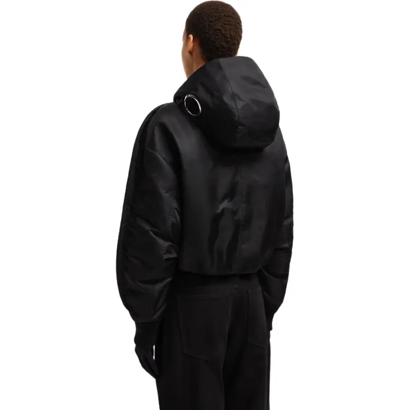 MONCLER GENIUS Moncler X Willow Smith Malek Hooded Short Down Jacket-3