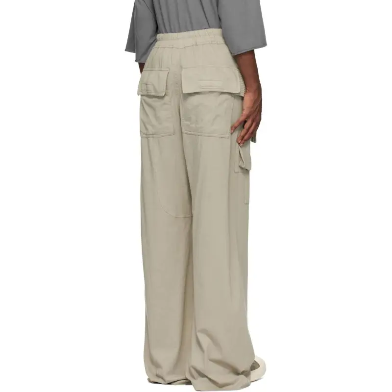 Rick Owens DRKSHDW Casual Pants Men's Light Beige-1