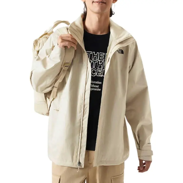 THE NORTH FACE City Outdoor Collection Windbreaker Jackets Men Khaki-1