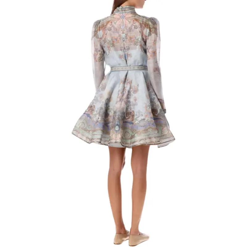 Zimmermann Eden Belted Mini Dress-4