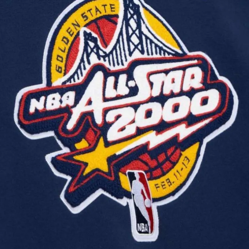 Mitchell & Ness x NBA All star Sweatshirt Unisex Marine Blue-3