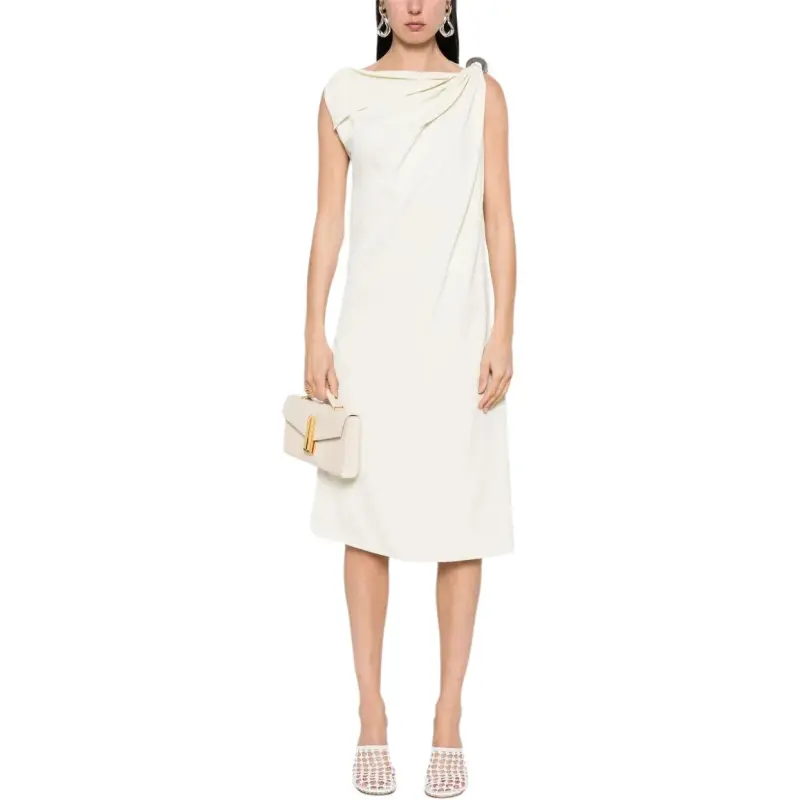 Lanvin Arpège ring Midi Dress-1