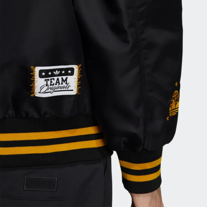 Adidas Originals MC Woven Bomber Jacket Men's Black-3