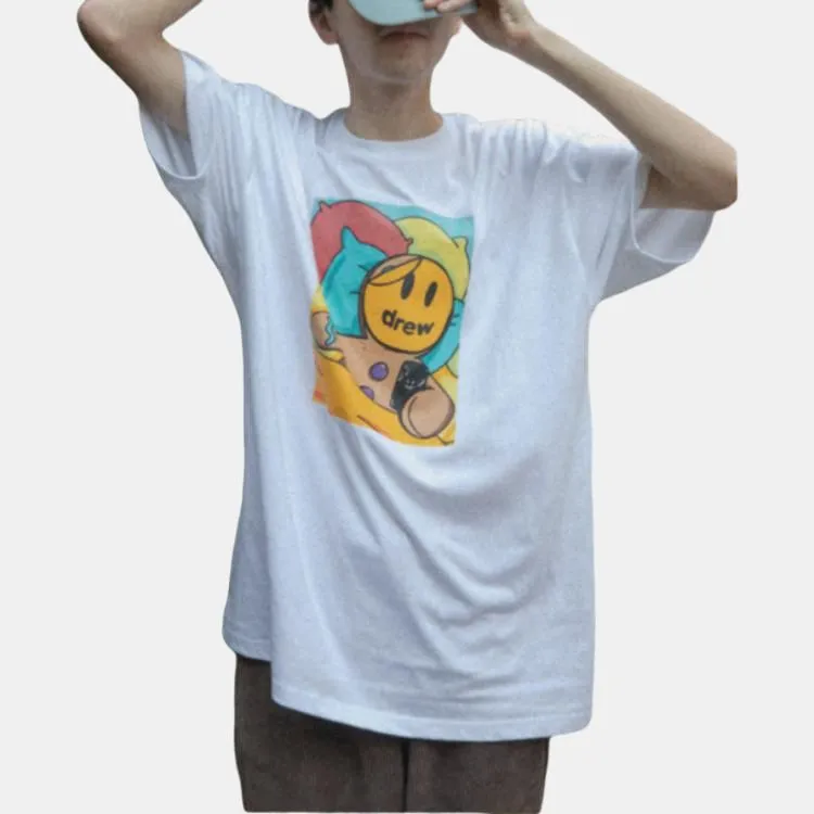 Drew House SS25 T Shirt Men's White-2