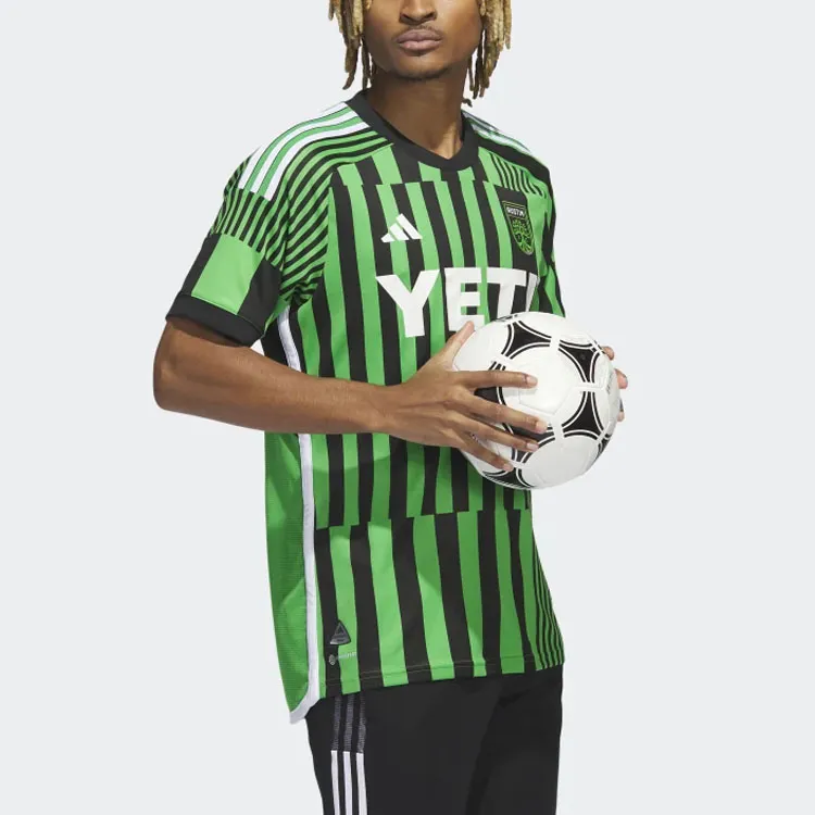 Adidas Free Shipping With AdiClub Austin Fc 23/24 Home Authentic Jersey-3