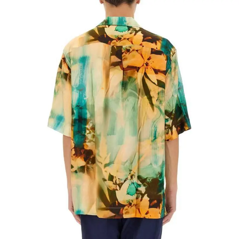Paul Smith Oversized Painted Photograph Shirt-1