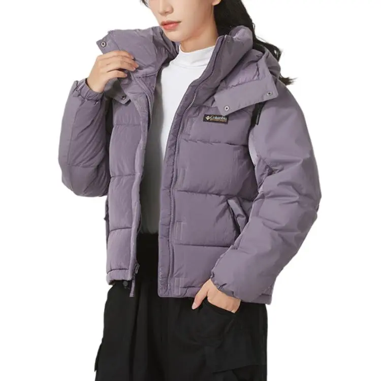 Columbia Vintage Collection ICON Puffer Jacket Women's Purple-4
