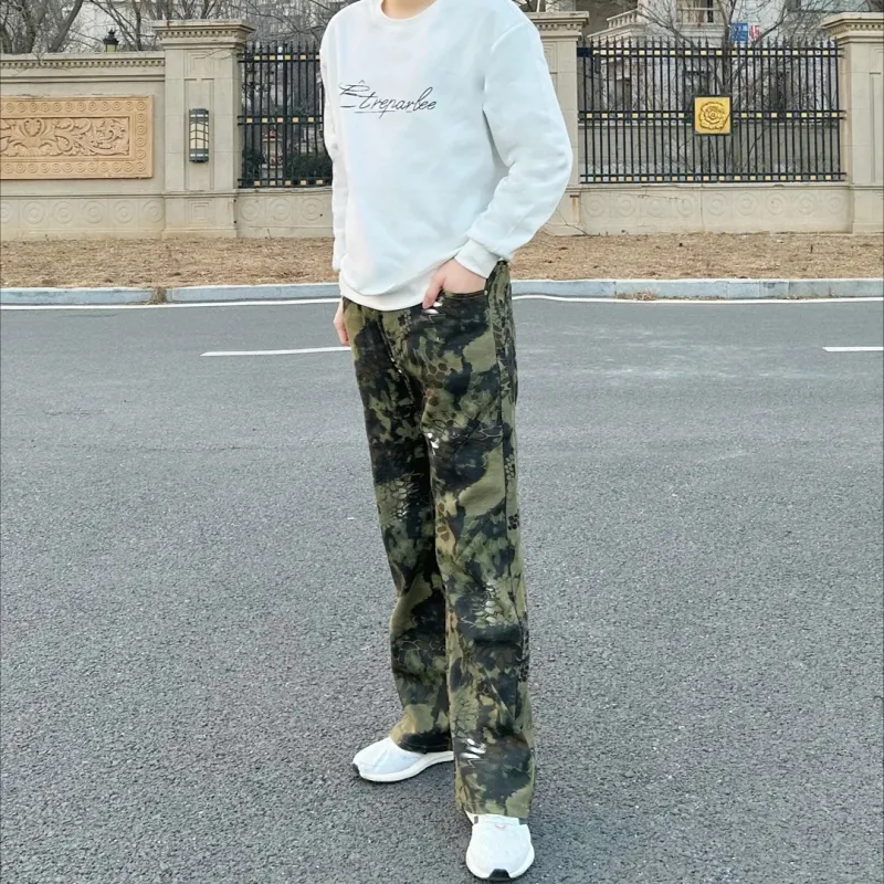 Glona Klio Jeans Unisex Camouflage-1