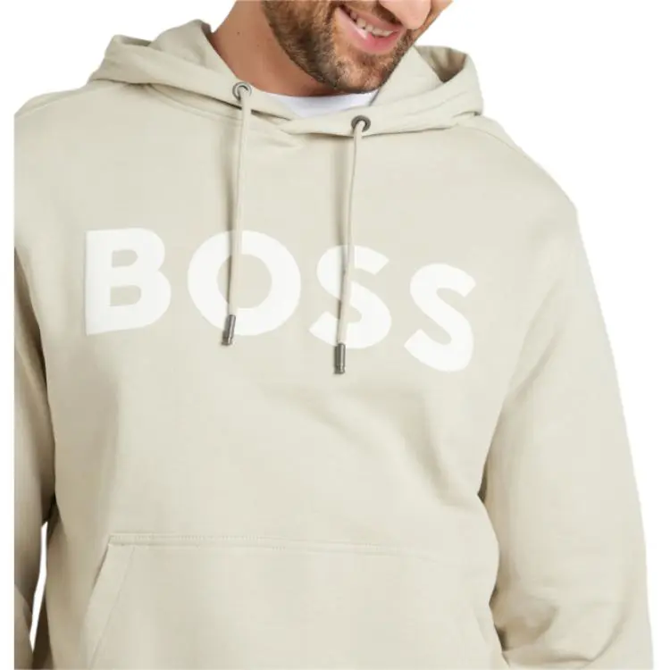 HUGO BOSS Sweatshirt Men's Light Beige-4