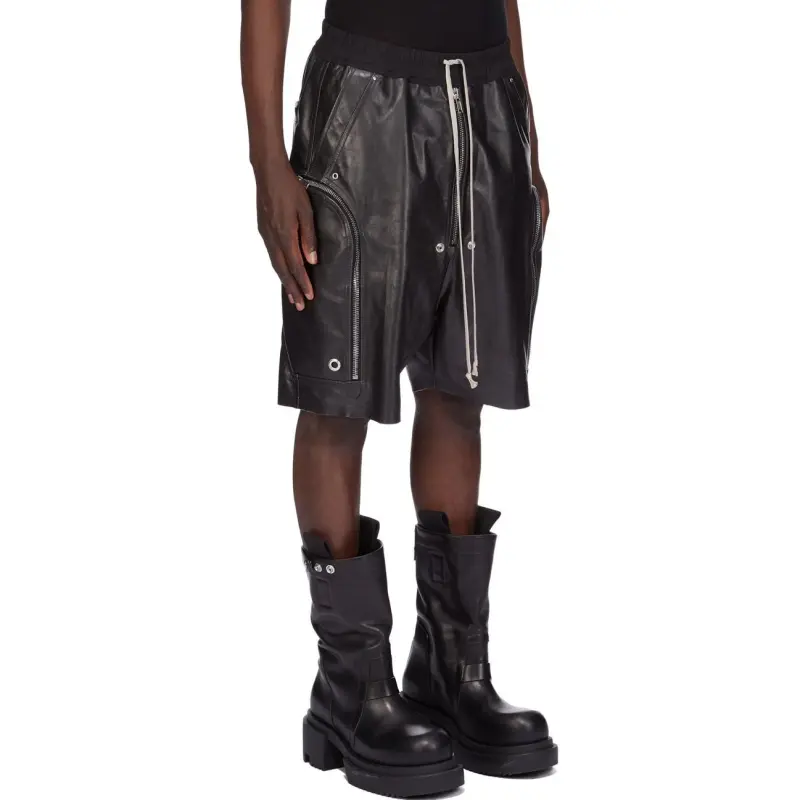 RICK OWENS Bauhaus Bela Shorts-2