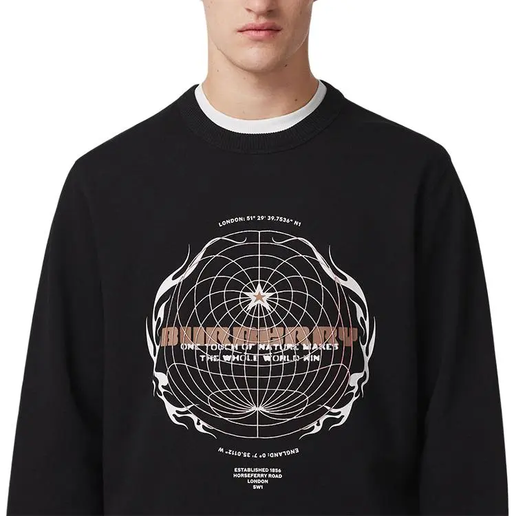 Burberry Taviton Globe Logo Sweatshirt-3
