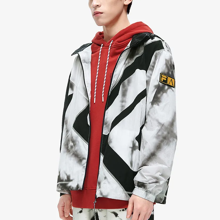 FILA FUSION x Aries Jacket Unisex Pitch Black-2