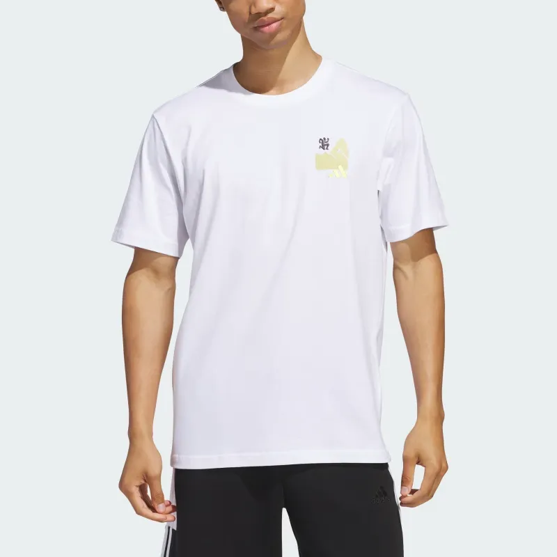 Adidas Free Shipping With AdiClub Jet Set Camper Graphic Tee-1