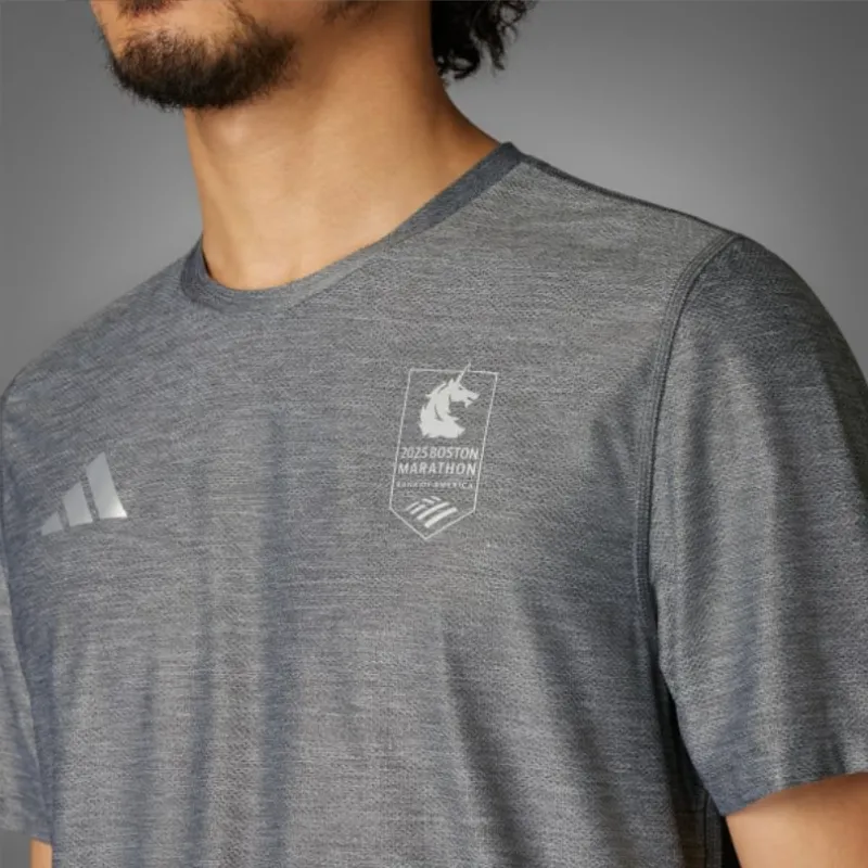 Adidas Free Shipping With AdiClub Boston Marathon® 2025 Own The Run Tee-3
