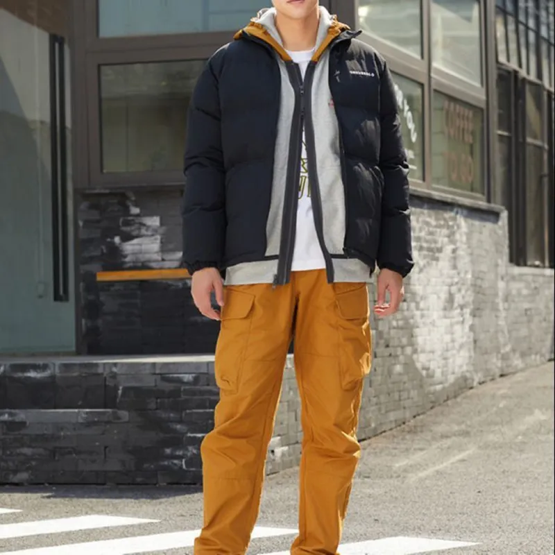 Converse Puffer Jackets Men Black-3