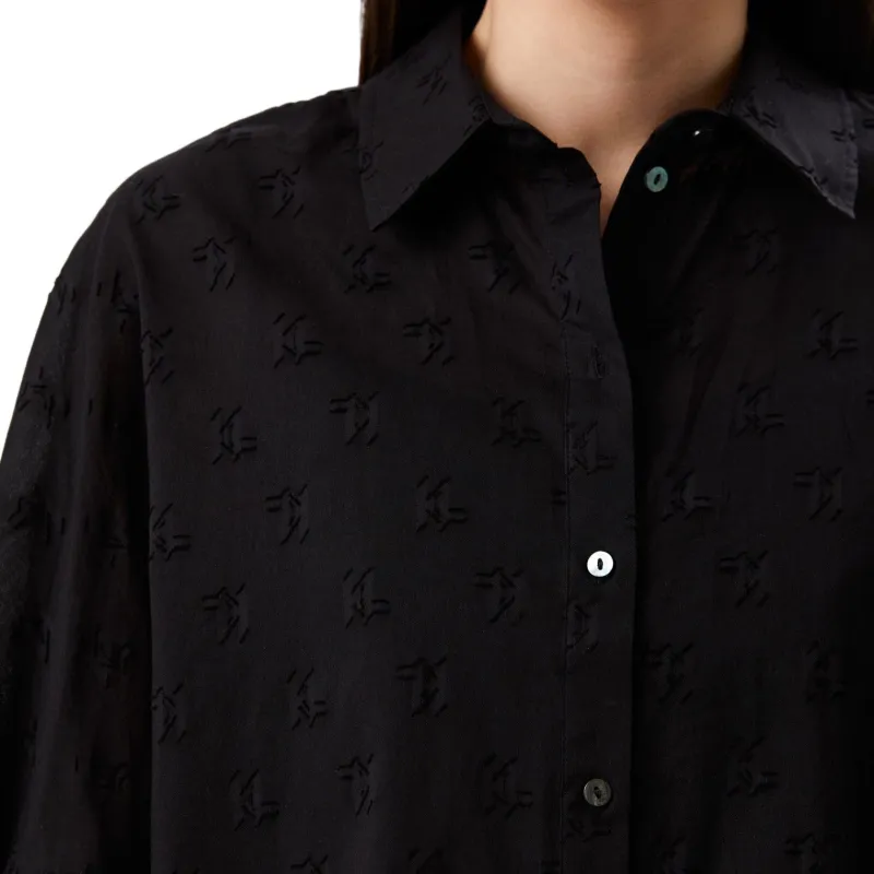 KARL LAGERFELD / Karl Lagerfeld Jeans Shirts Women's Black-4