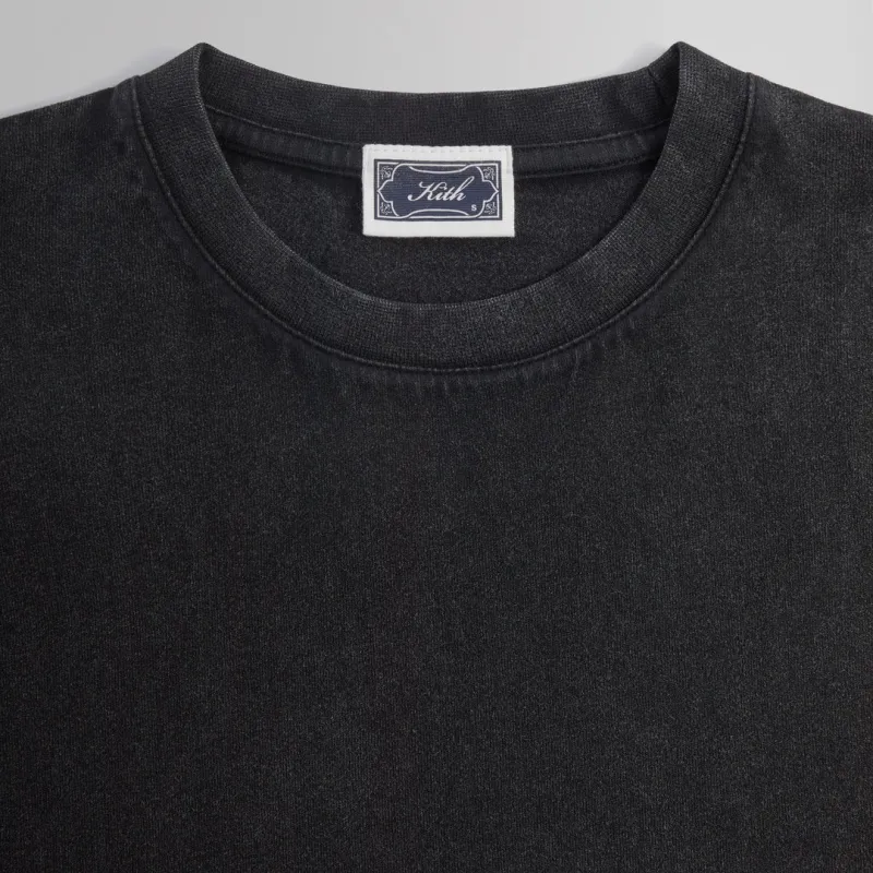 KITH FW24 Bishop T Shirt Men's Black-2