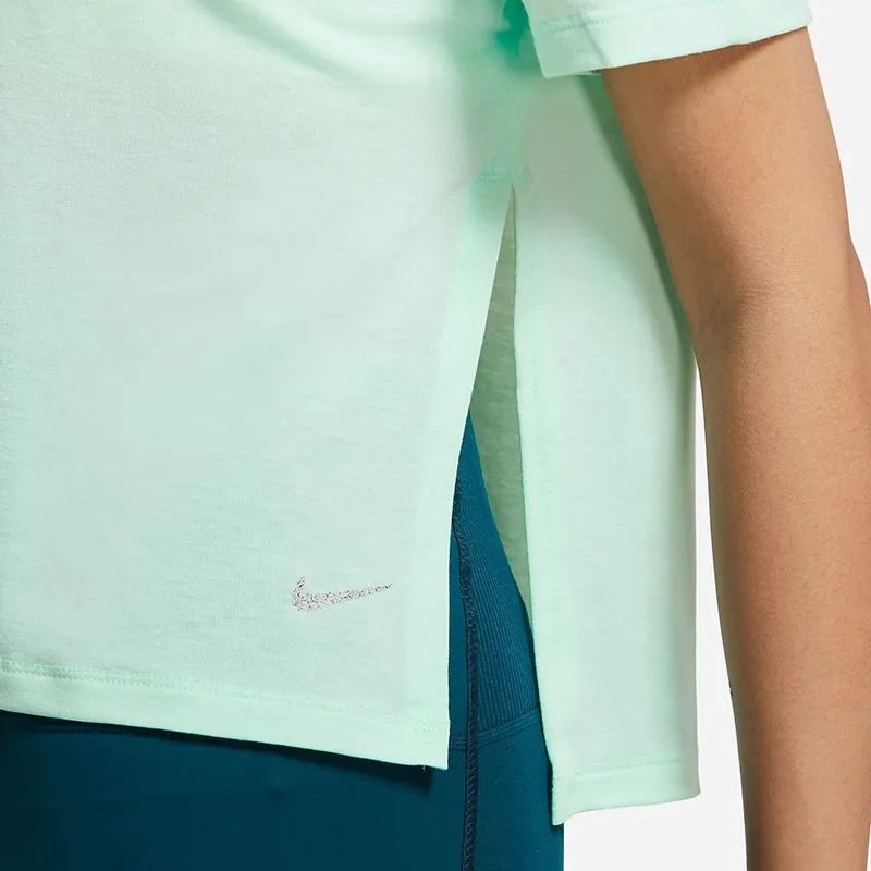 Nike Crop Tops Women's Green-4