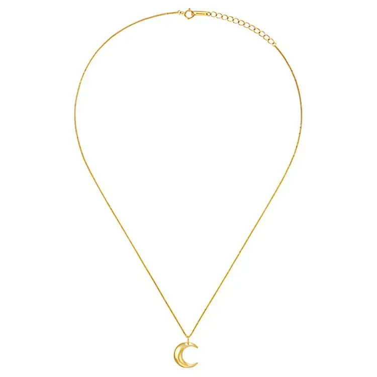 HYÈRES LOR 925 Sterling Silver Gold-Plated Necklaces Women's Gold-1
