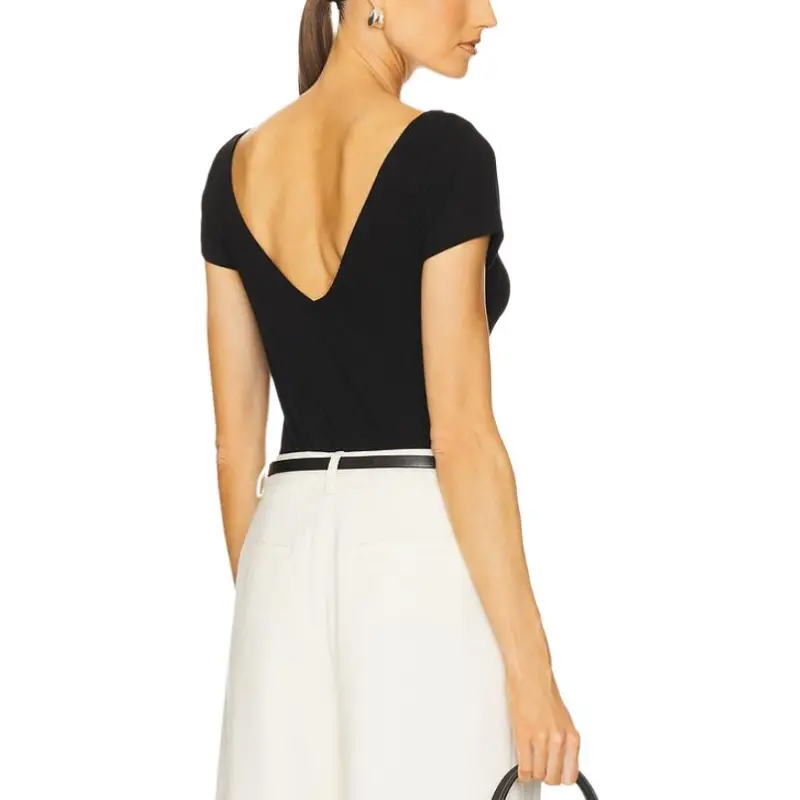 St.Agni T Shirts Women's Black-2