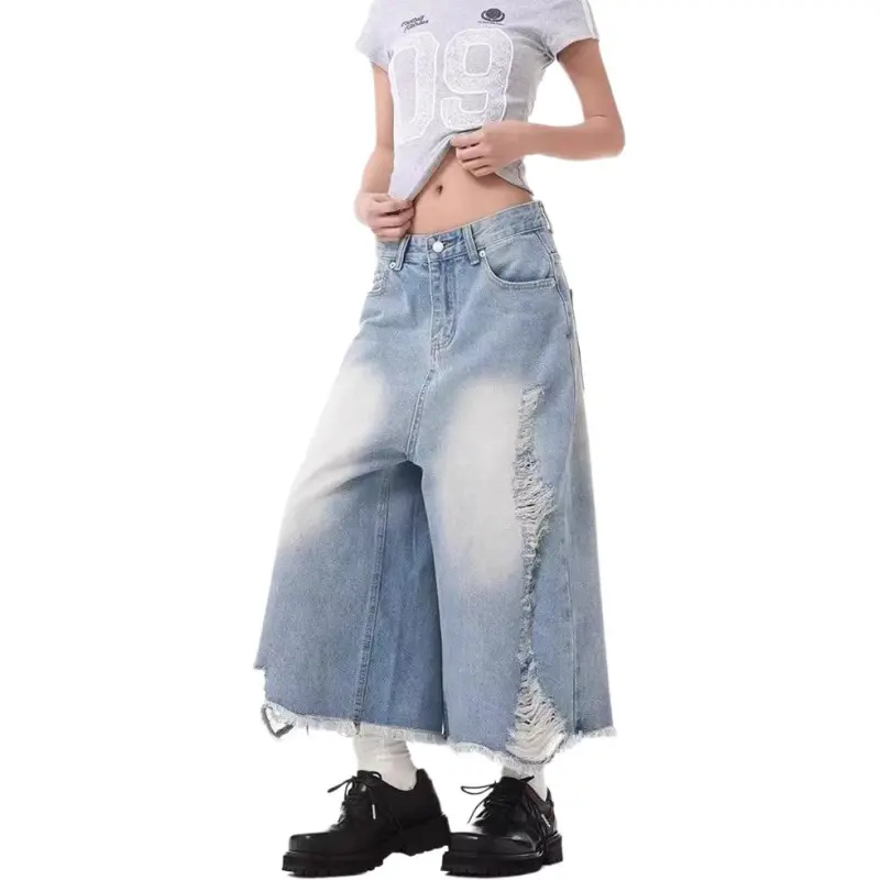 Concubine Zhu Denim Shorts Women's-2