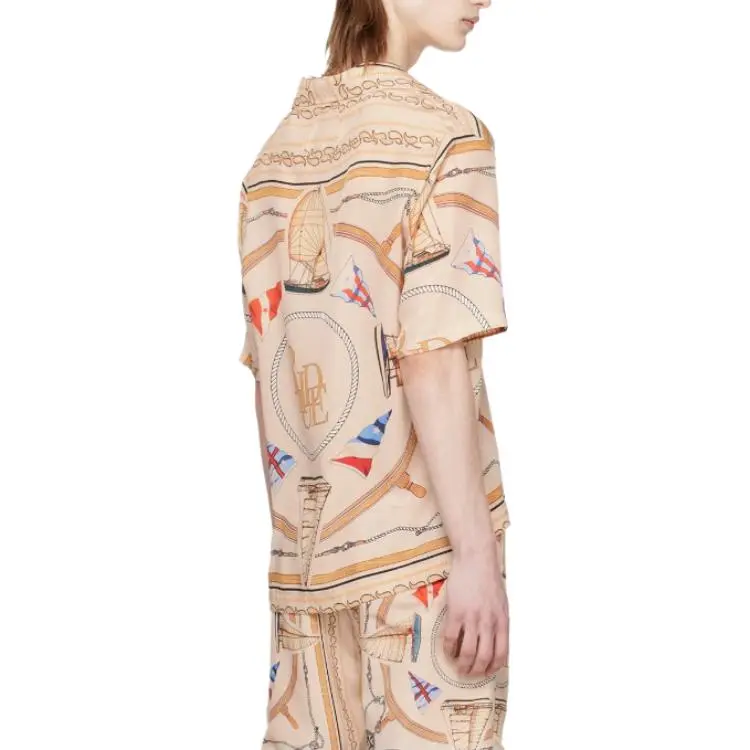 RHUDE Nautica Silk Shirt-4