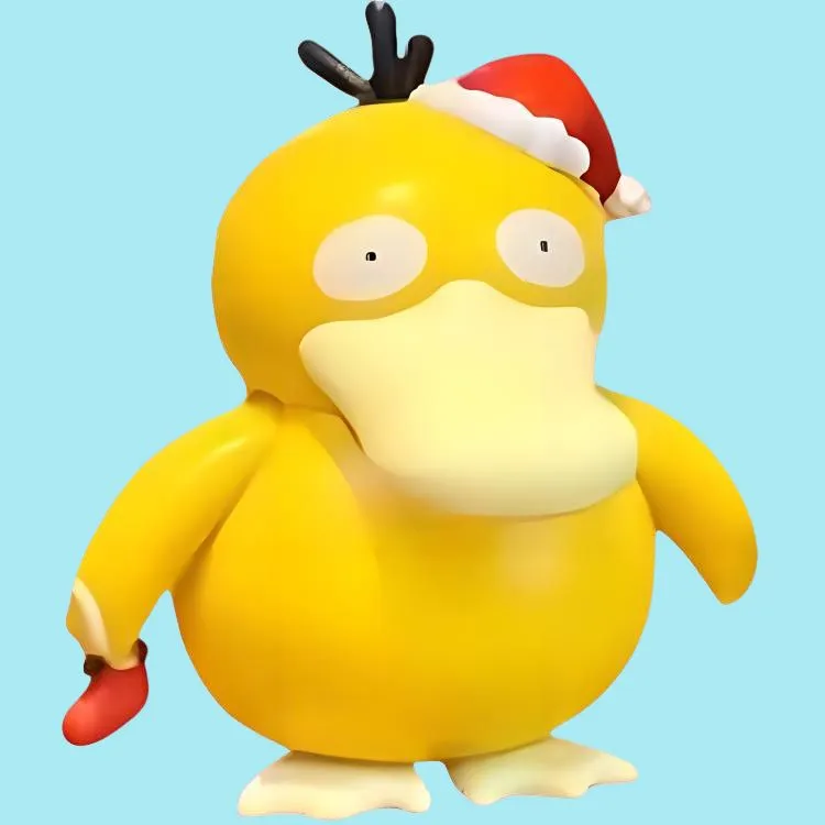 POKEMON X KFC Capybara Duck Christmas Toys-5