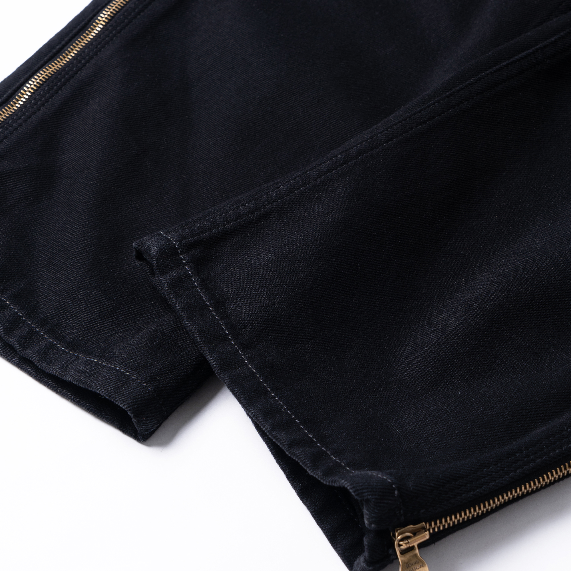 LOUIS VUITTON Monogram Detail Carpenter Denim Pants - POIZON