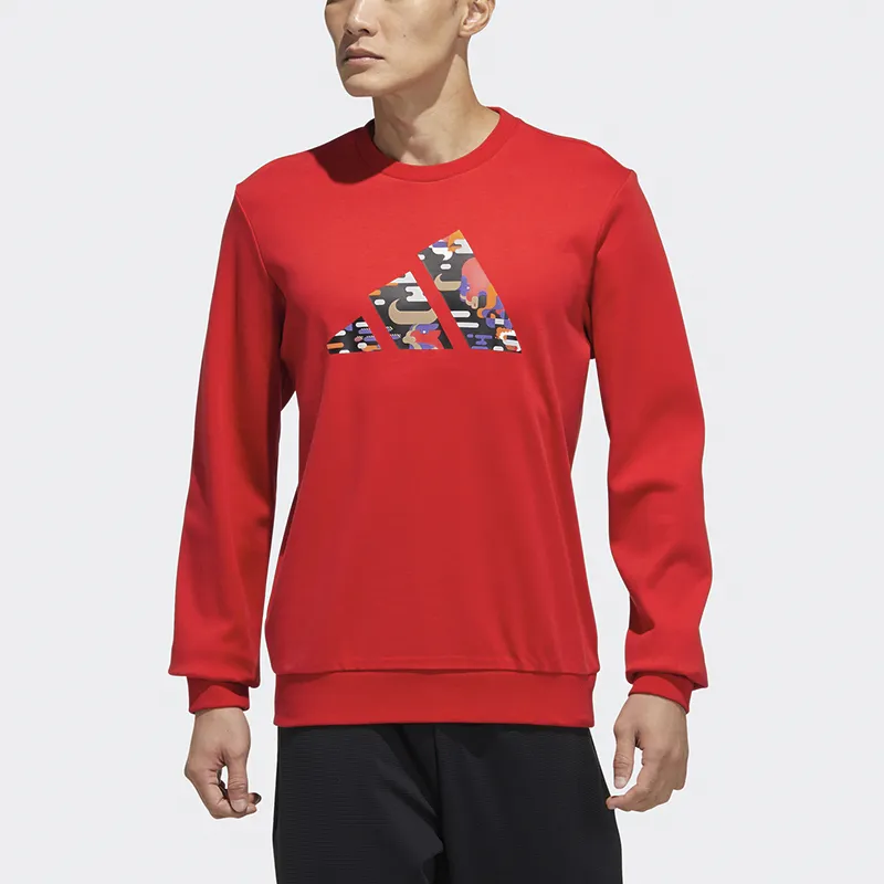 Adidas CNY Collection Sweatshirt Men's Light Scarlet-2
