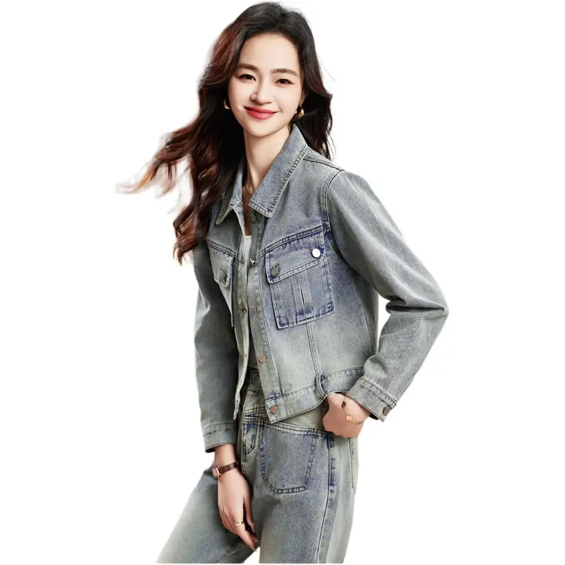 Fele.d Casual Suit Women's Light Blue-4