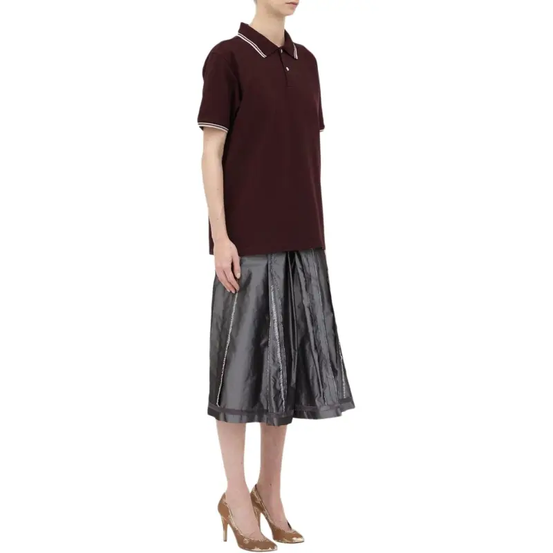 Maison Margiela Polo Shirt Men's Brick Red-3