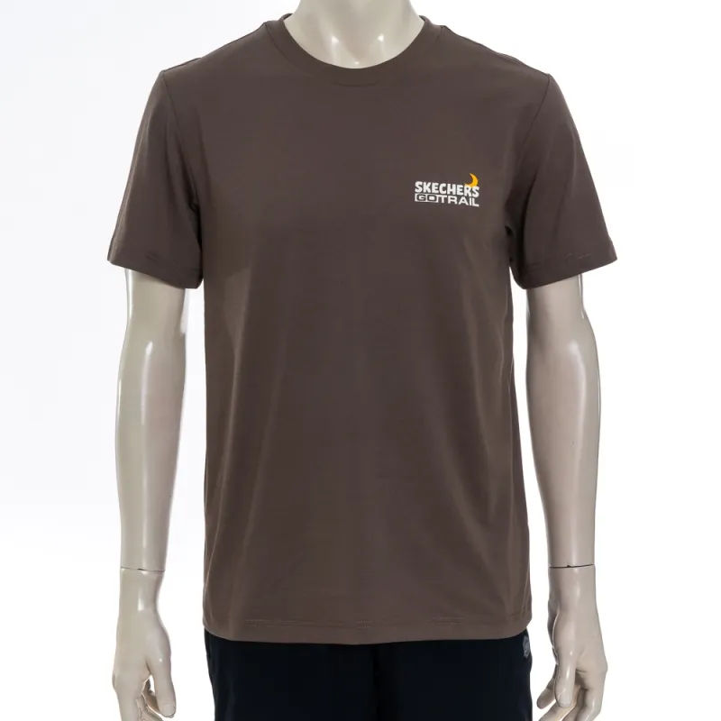 Skechers T Shirt Unisex Mushroom Brown-3