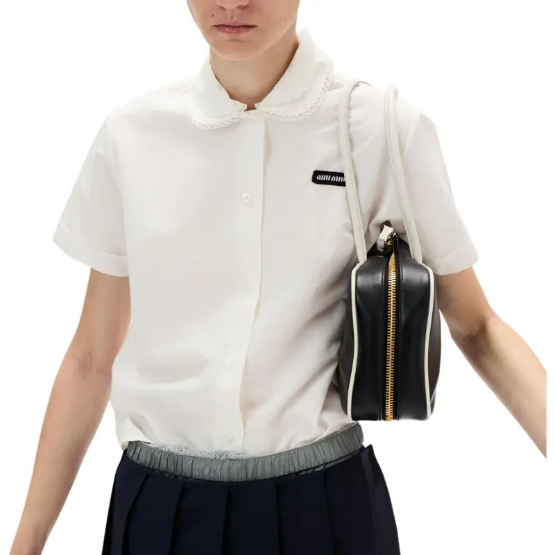 MIU MIU Poplin Shirt-1