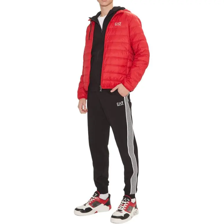EMPORIO ARMANI EA7 Down Jacket Men's Red-1