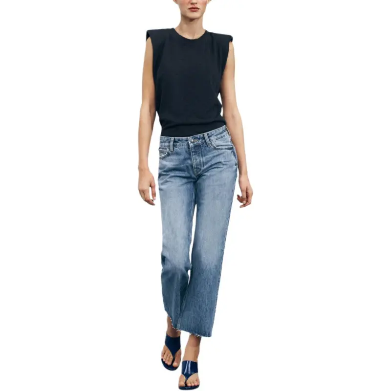 ZARA ZW Series Jeans Women's Medium Blue-4