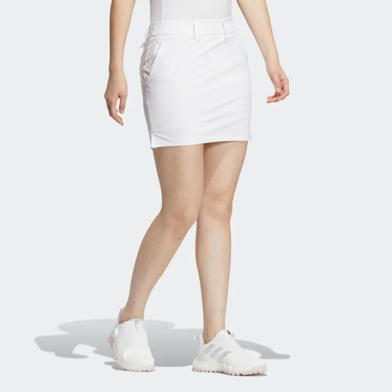 Adidas Casual Short Skirts Women's White-3