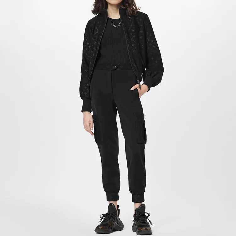 LOUIS VUITTON Monogram Detail Cargo Pants-1