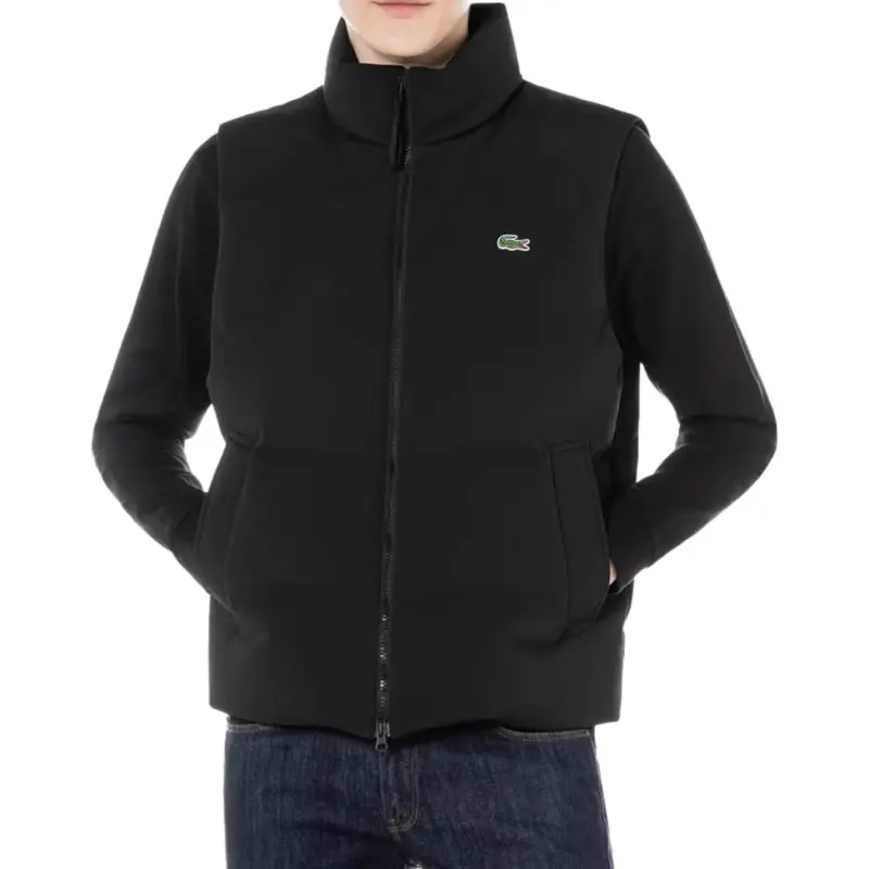 LACOSTE Vests Men Black-1