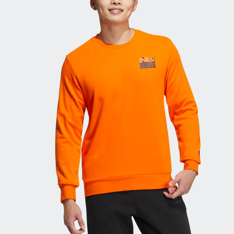 Adidas Neo Sweatshirts Men Orange-2