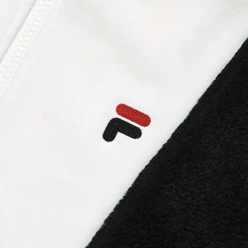FILA FUSION Velvet Jackets Women's Muling White-2